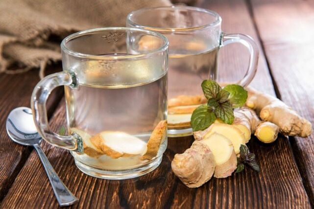 O chá de gengibre é uma bebida deliciosa e curativa para aumentar a potência masculina