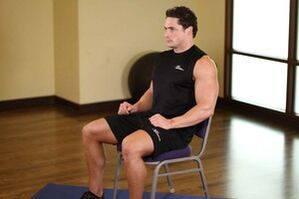 Exercite -se na cadeira